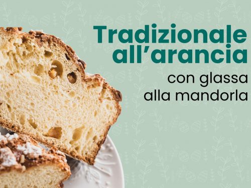 Colomba Artigianale Tradizionale (Canditi all'arancia e glassa alla mandorla)