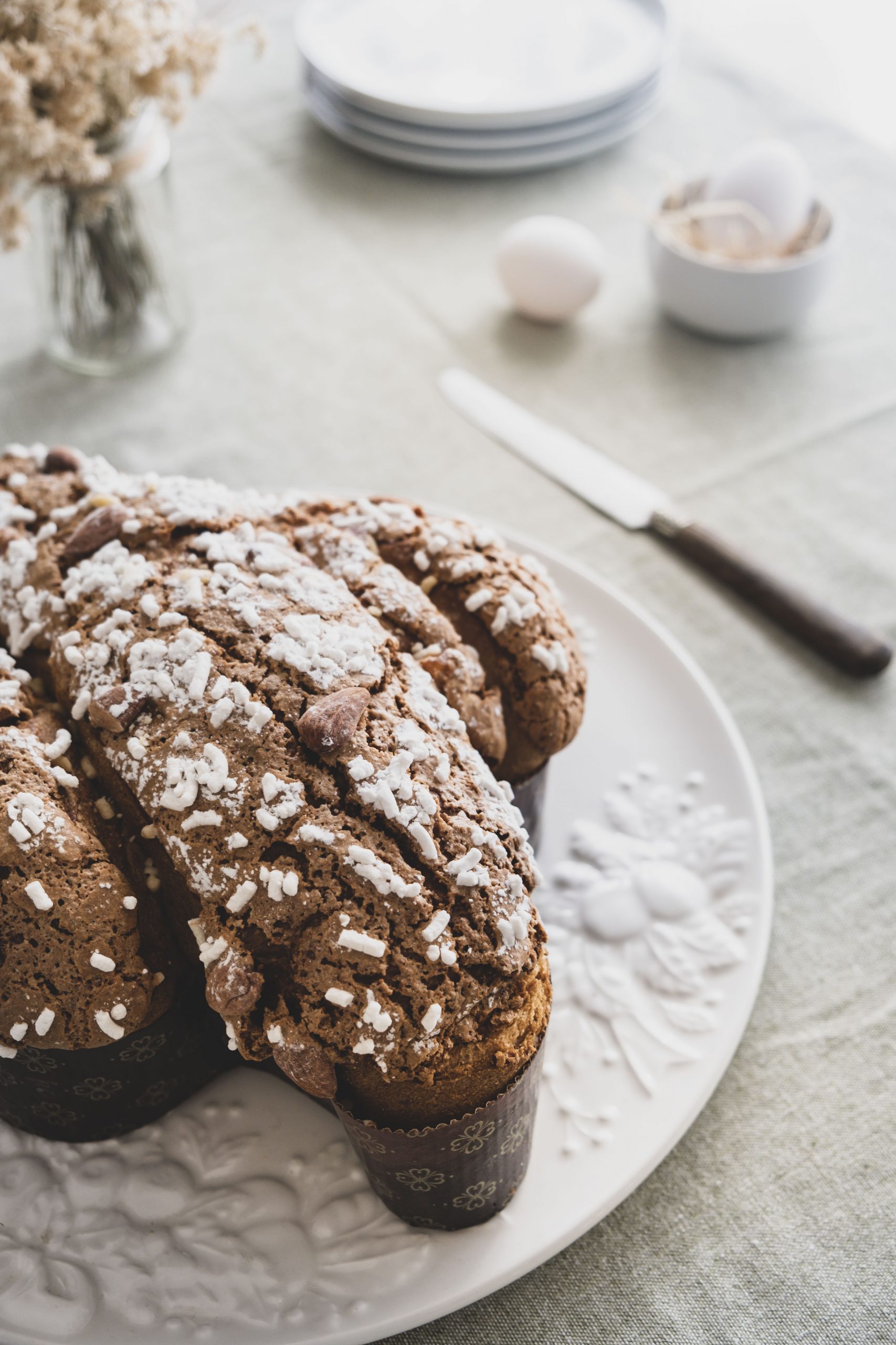 Colomba Artigianale al Cioccolato Fondente Colomba Artigianale al Cioccolato Fondente