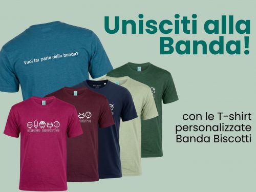 T-Shirt personalizzate Banda Biscotti